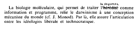 La biologie molculaire, qui permet de traiter l'hrdit squenza...